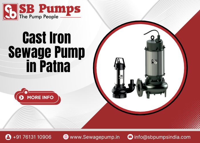 Cast Iron Sewage Pump in Patna