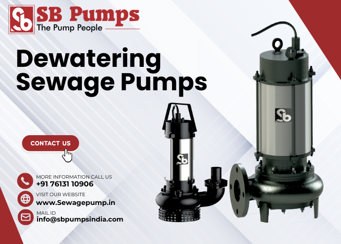 Dewatering Sewage Pumps