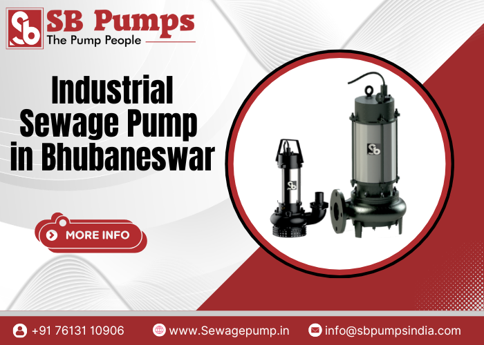 Industrial Sewage Pump in Bhubaneswar