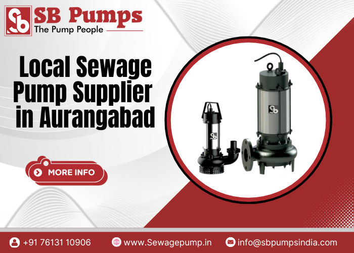 Local Sewage Pump Supplier in Aurangabad