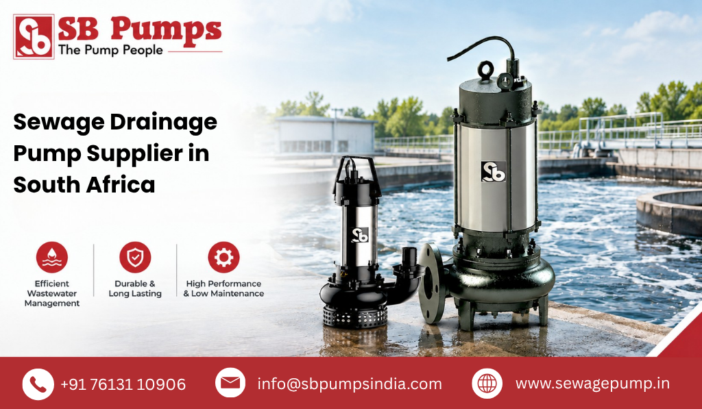 Sewage Drainage Pump Supplier in South Africa