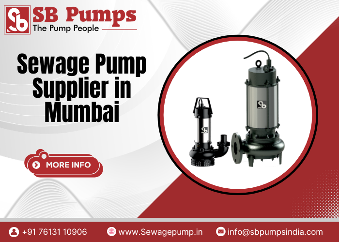 Sewage Pump Supplier in Mumbai