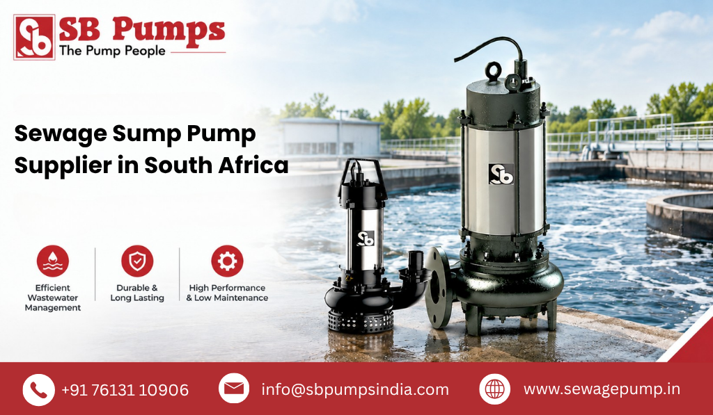 Sewage Sump Pump Supplier in South Africa