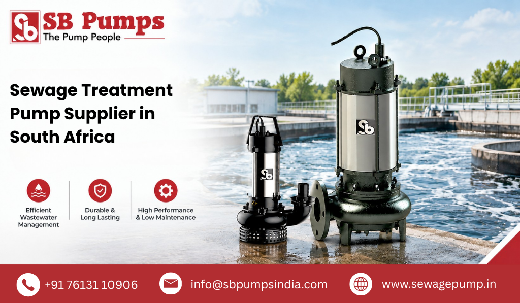 Sewage Treatment Pump Supplier in South Africa