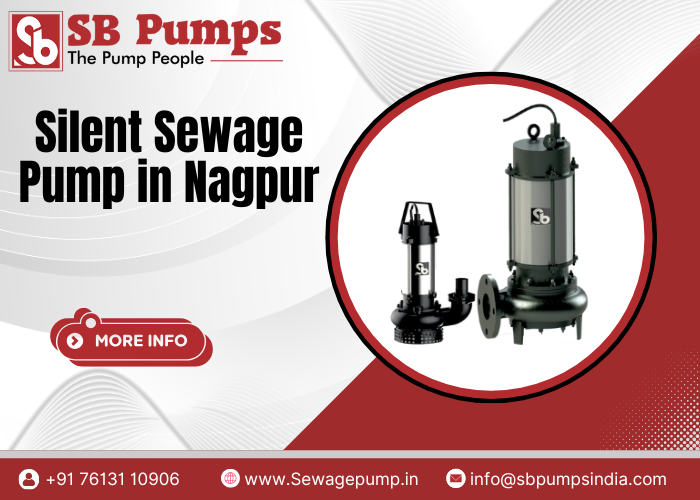 Silent Sewage Pump in Nagpur