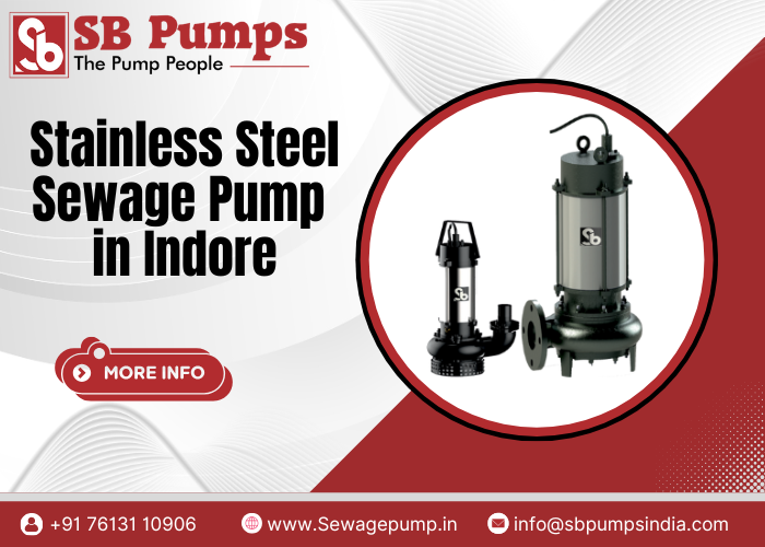 Stainless Steel Sewage Pump in Indore