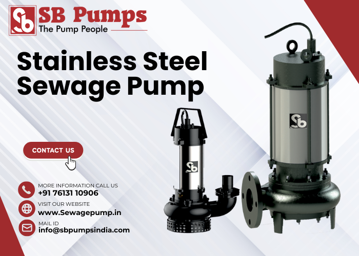 Stainless Steel Sewage Pump