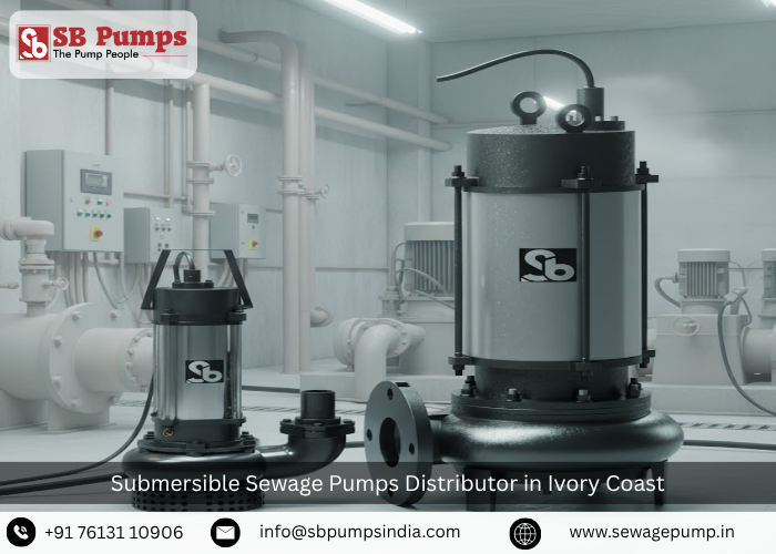 Submersible Sewage Pumps Distributor in Ivory Coast