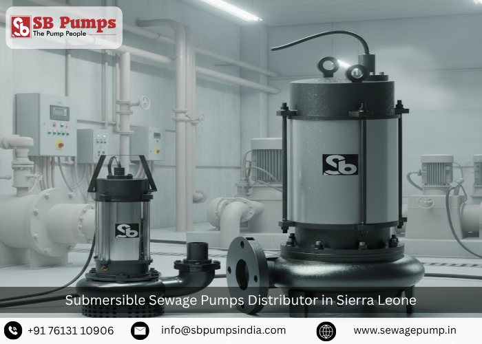 Submersible Sewage Pumps Distributor in Sierra Leone